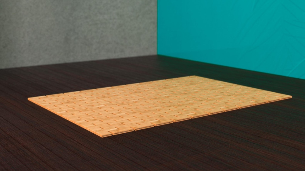 Schütte bambusová kúpeľňová predložka, 500 x 700 mm (TE-BA02)
