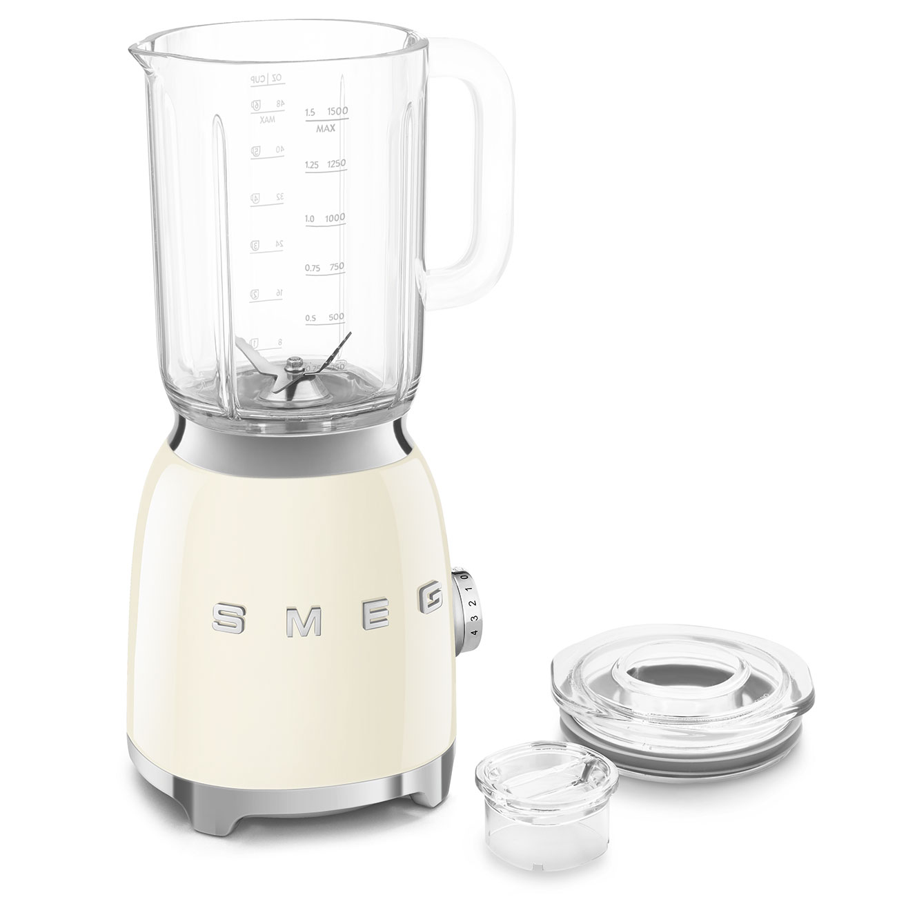 Stolný mixer Smeg BLF03CREU krémová