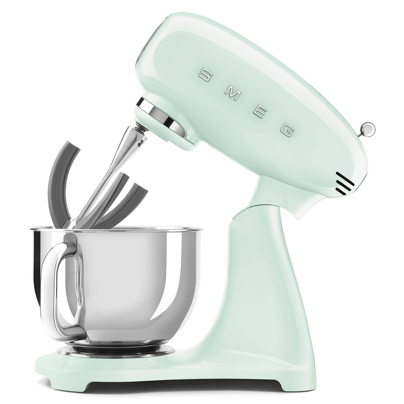 Kuchynský robot Smeg SMF03PGEU pastel zelená