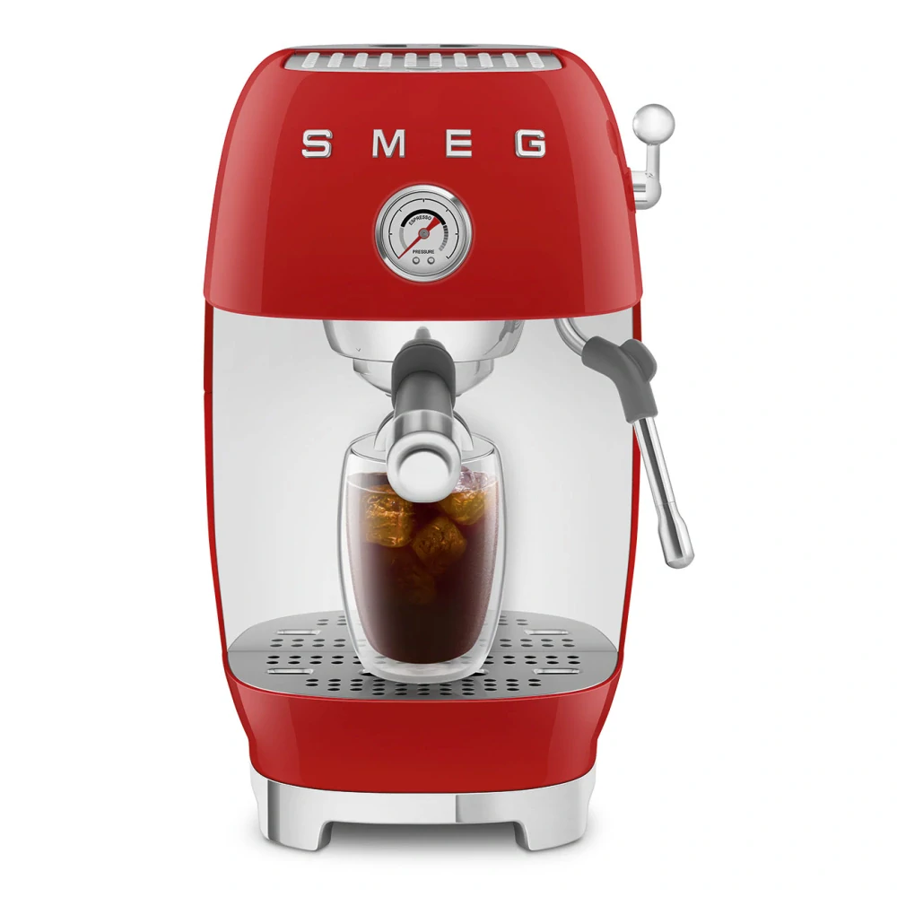 Espresso Kávovar Smeg ECF03RDEU červená
