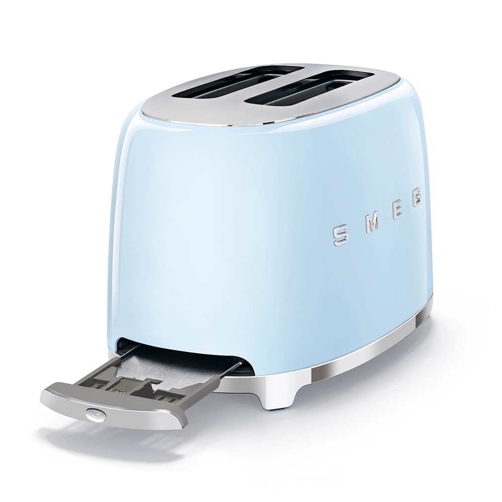 Hriankovač 2x2 Smeg TSF01PBEU pastel modrá