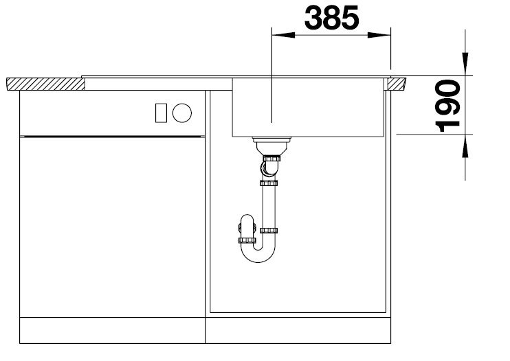 Blanco Zia XL 6 S čierna