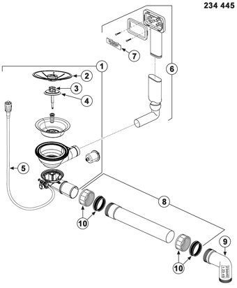 Blanco Claron 400-IF/A Durinox 