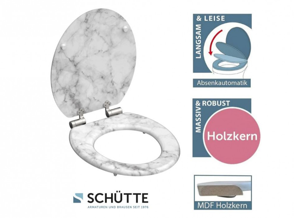 Schütte  Marmor Stone | MDF, Soft Close