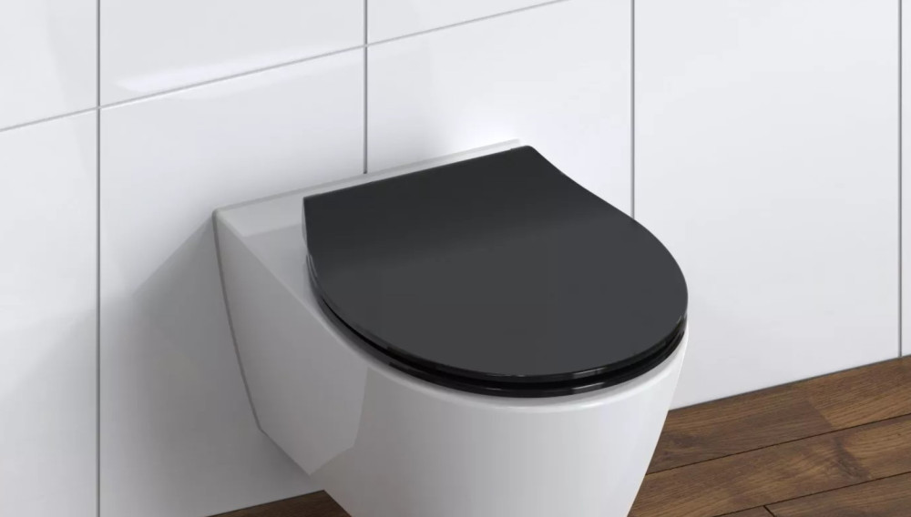 Schütte Slim Black | Duroplast, Soft Close