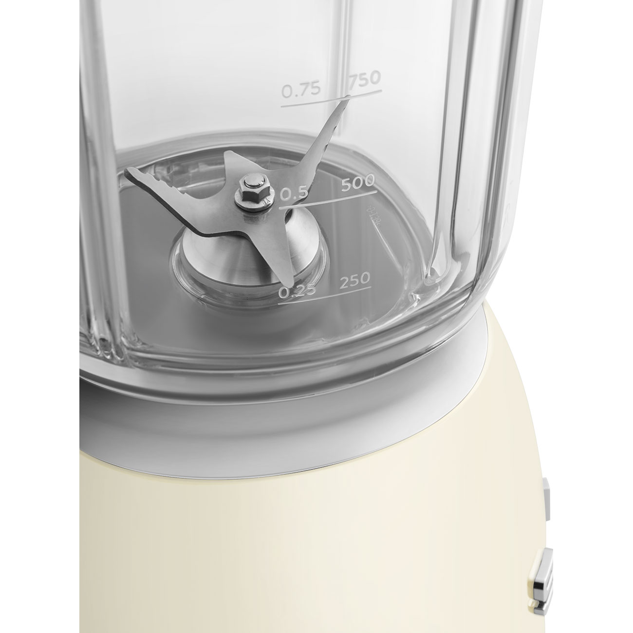 Stolný mixer Smeg BLF03CREU krémová
