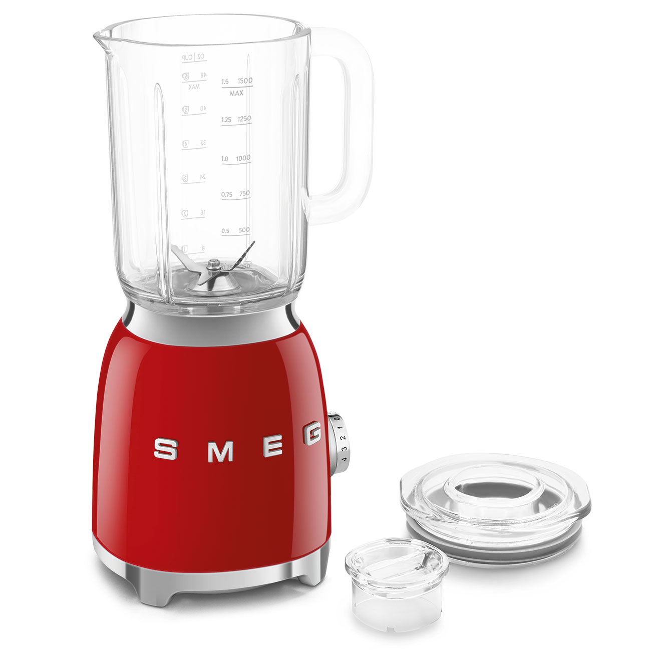 Stolný mixer Smeg BLF03RDEU červená