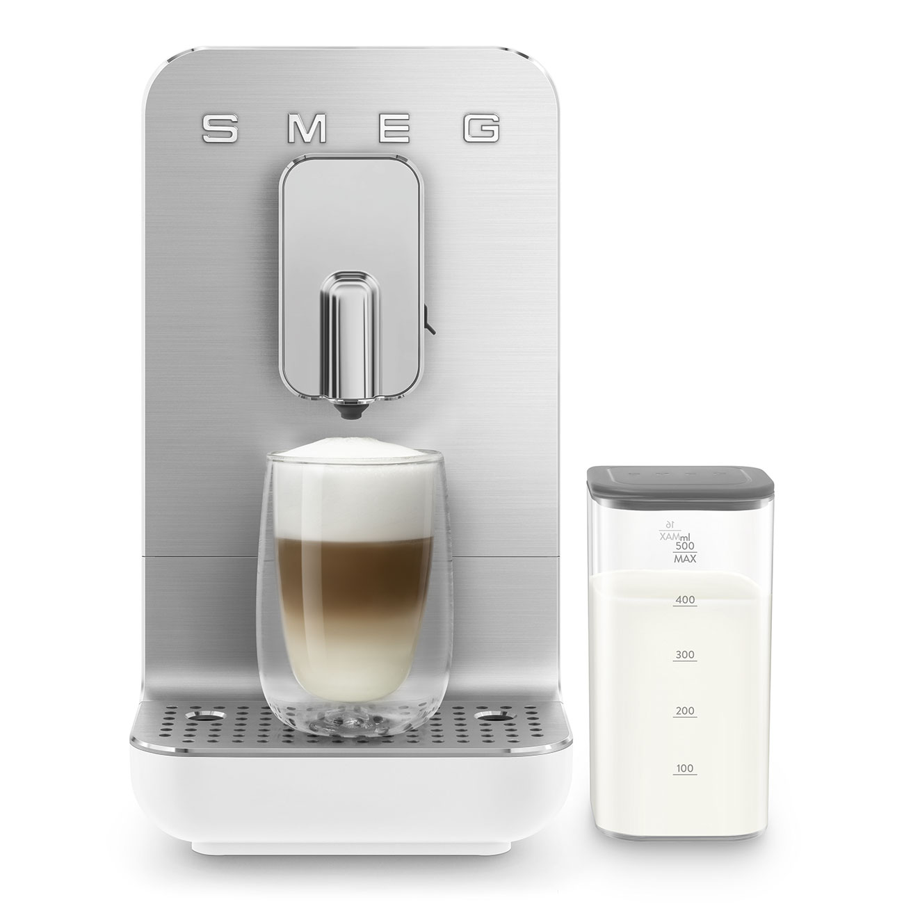 Espresso Kávovar Smeg BCC13WHMEU matná biela