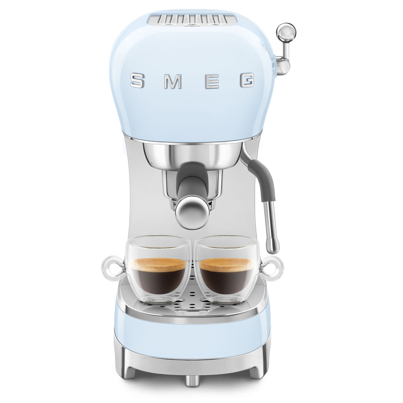 Espresso Kávovar Smeg ECF02PBEU pastel modrá