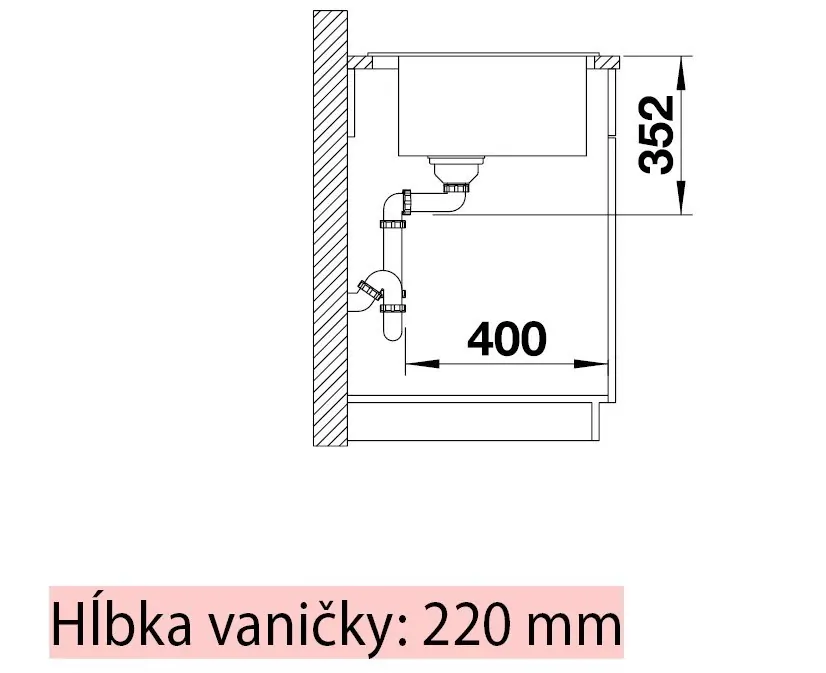 Blanco Naya XL 9 sivá skala