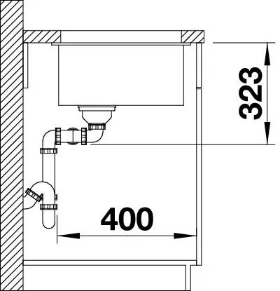 Blanco Subline 350/350-U biela