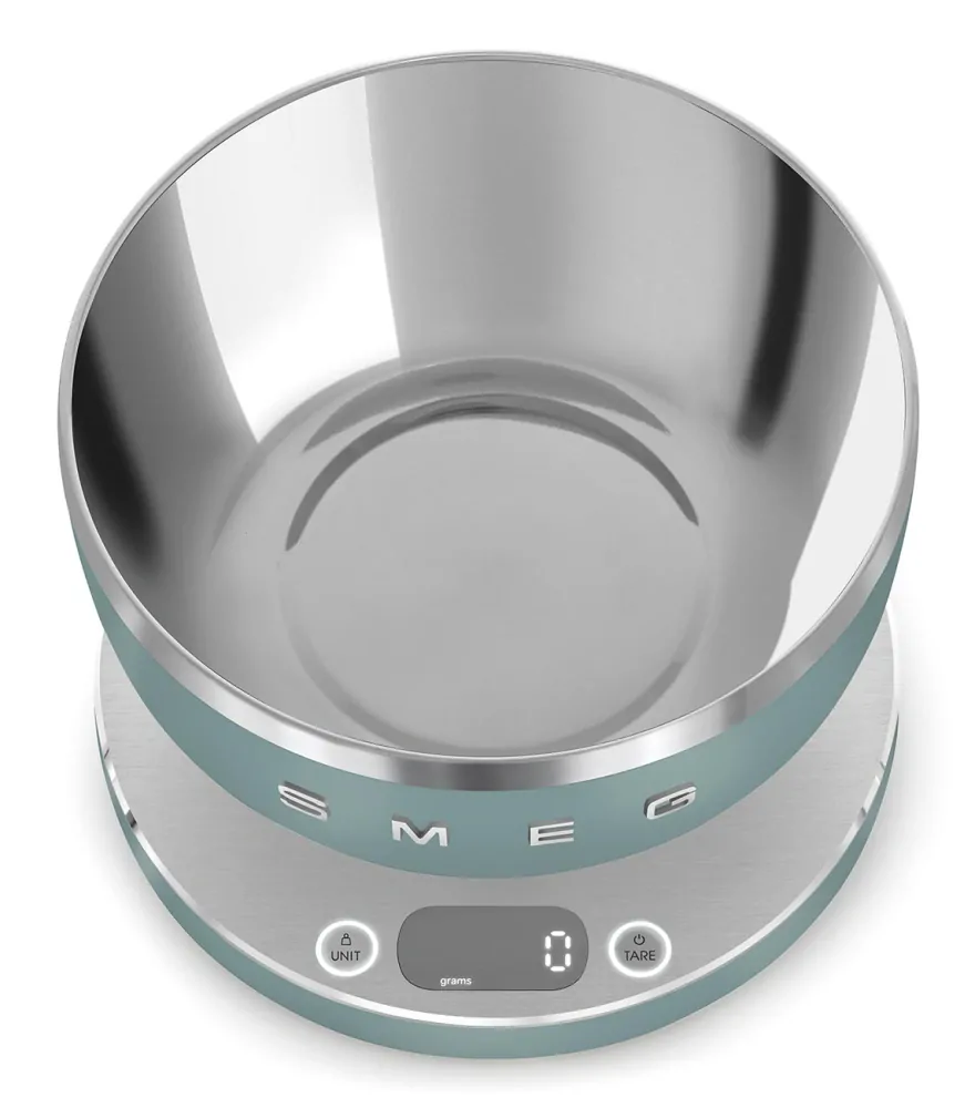 Digitálna kuchynská váha Smeg KSC01EGMWW  smaragdová zelená matná
