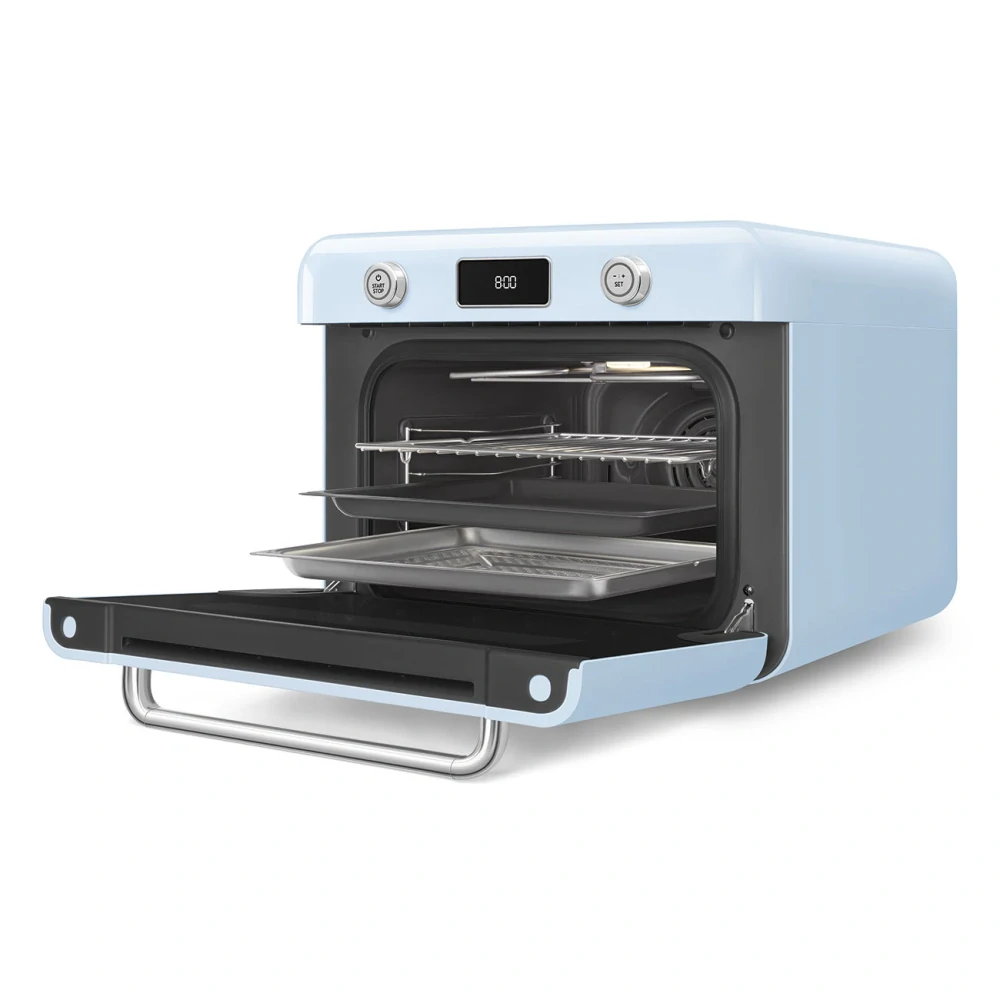 Stolná kombinovaná rúra Smeg COF01PBEU pastel modrá