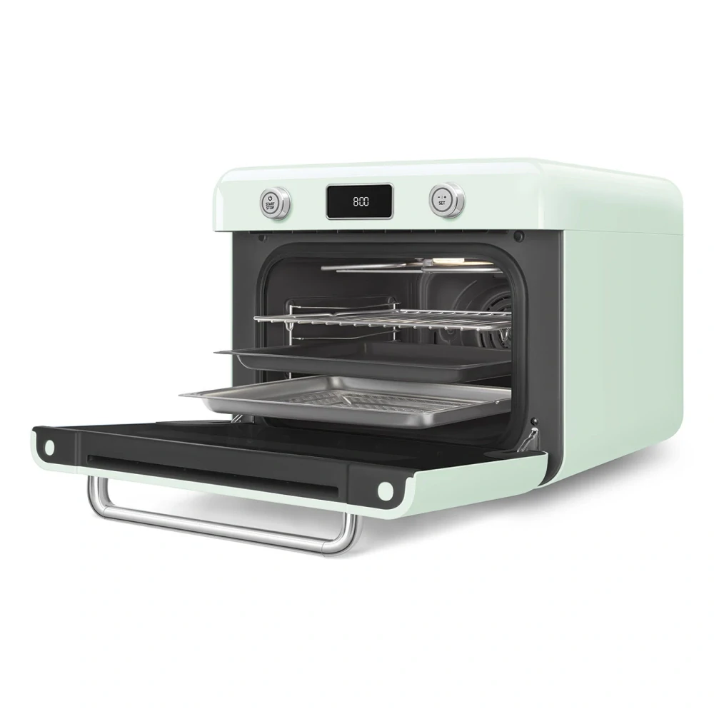 Stolná kombinovaná rúra Smeg COF01PGEU pastel zelená