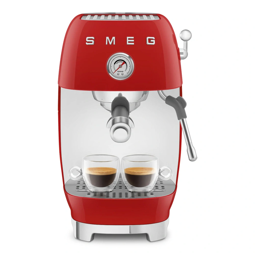 Espresso Kávovar Smeg ECF03RDEU červená