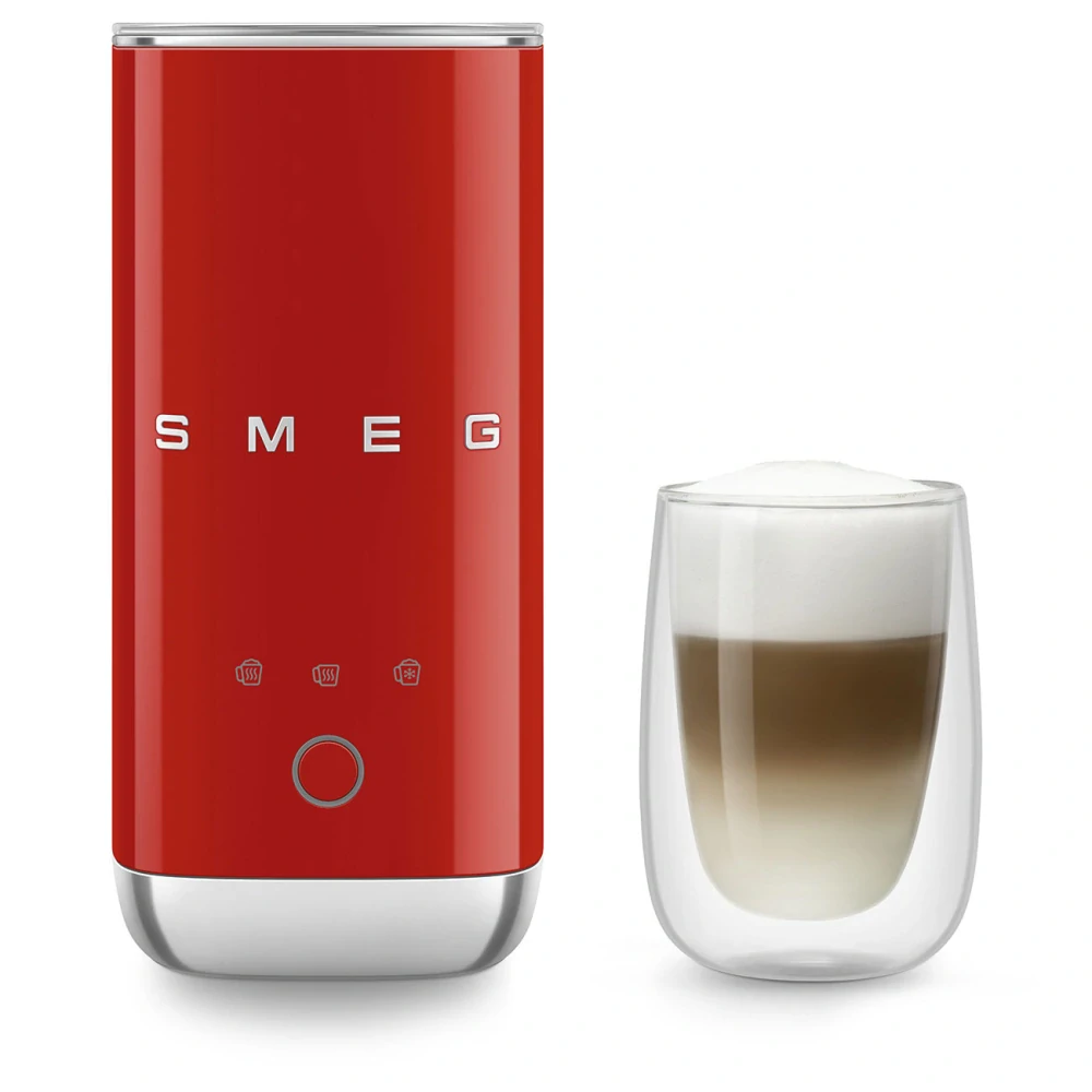 Napeňovač mlieka Smeg MFF02RDEU červená