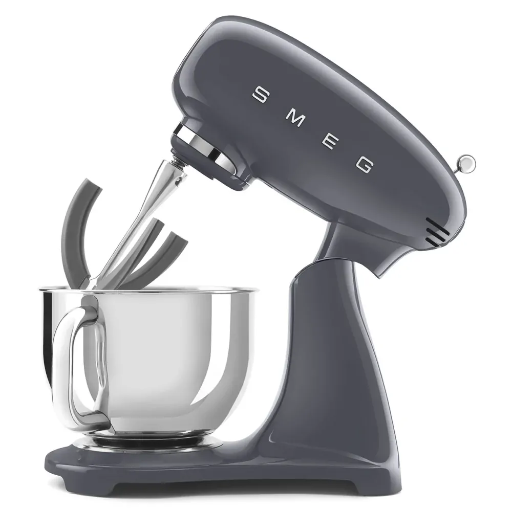 Kuchynský robot Smeg SMF03GREU sivá
