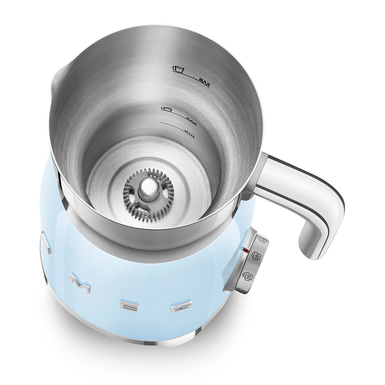 Napeňovač mlieka Smeg MFF11PBEU pastel modrá