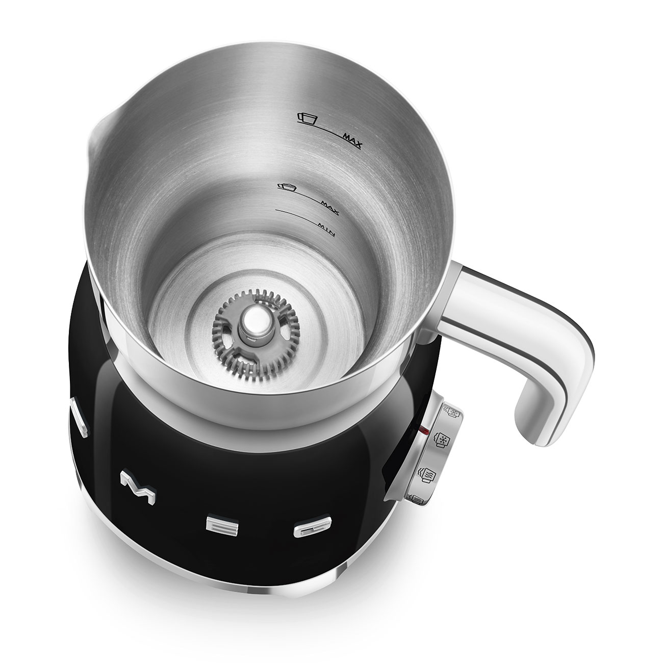 Napeňovač mlieka Smeg MFF11BLEU čierna