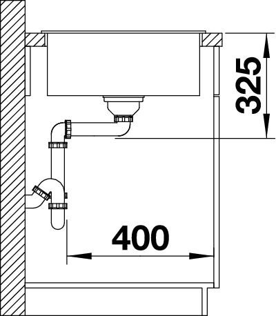 Blanco Zia XL 6 S Compact antracit