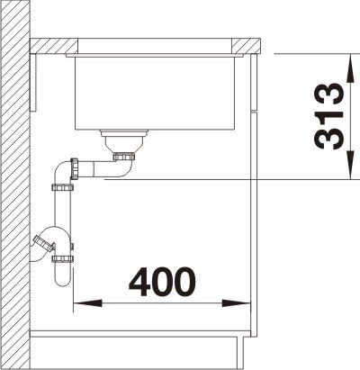 Blanco Subline 320-U biela