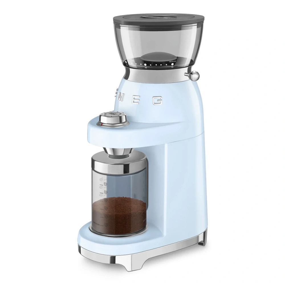 Mlynček na kávu Smeg CGF03PBEU pastel modrá