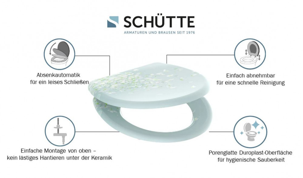 Schütte Flower in the Wind | Duroplast, Soft Close