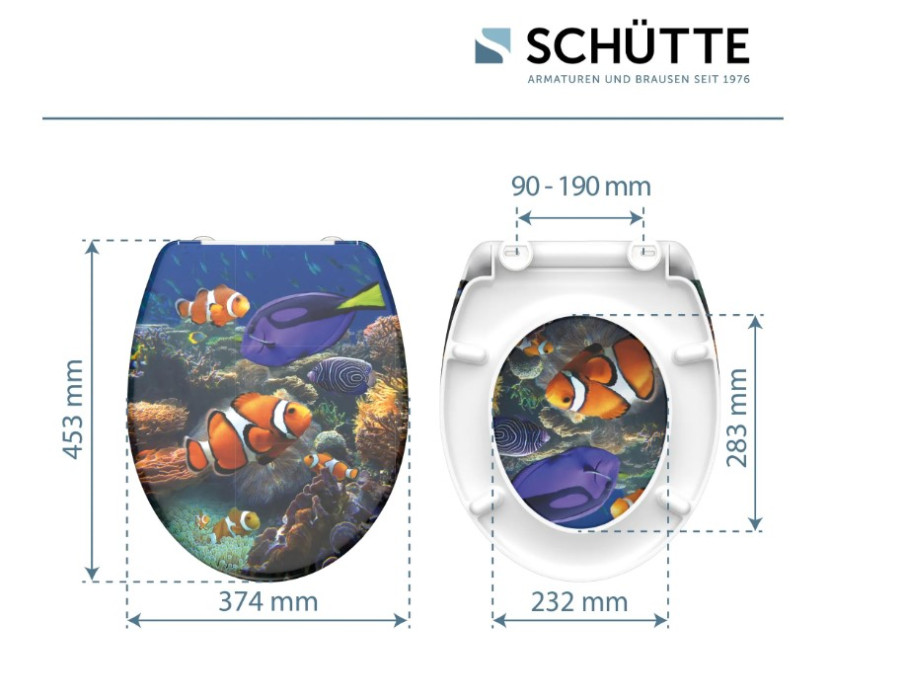 Schütte Sea Life | Duroplast, Soft Close