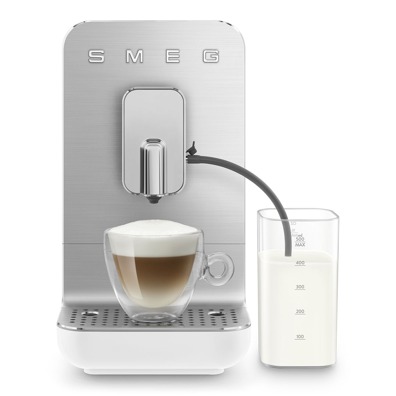 Espresso Kávovar Smeg BCC13WHMEU matná biela