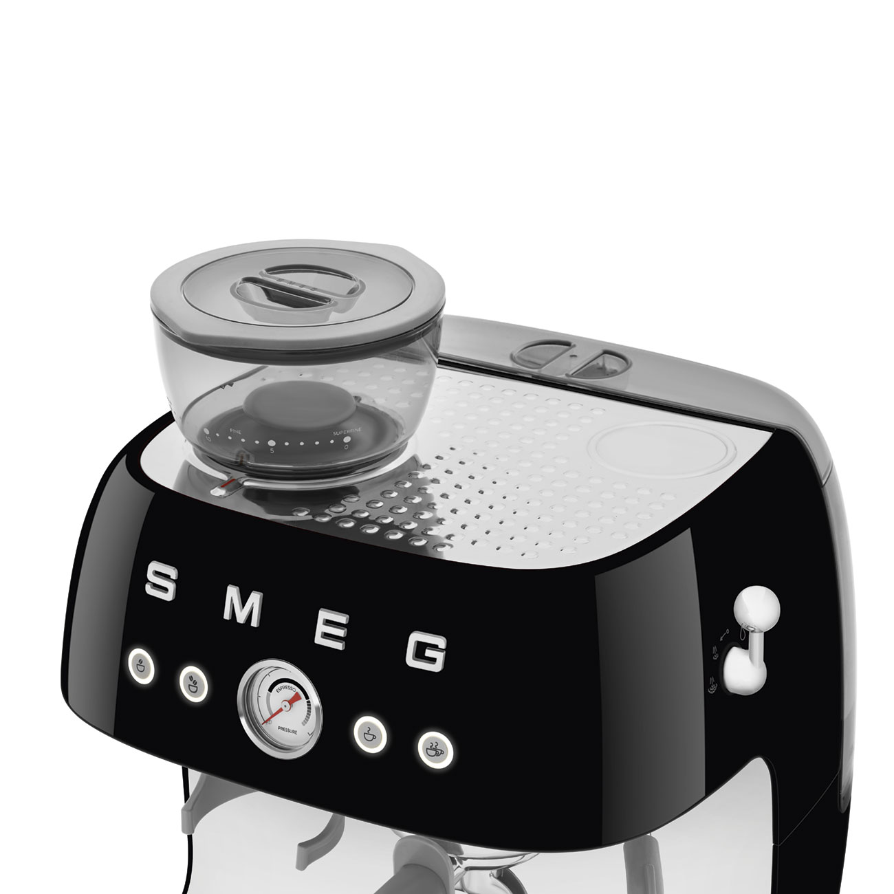 Manuálny kávovar Smeg EGF03BLEU čierna