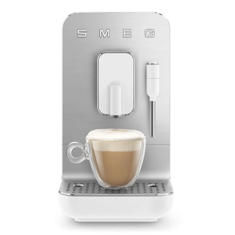 Espresso Kávovar Smeg BCC12WHMEU matná biela