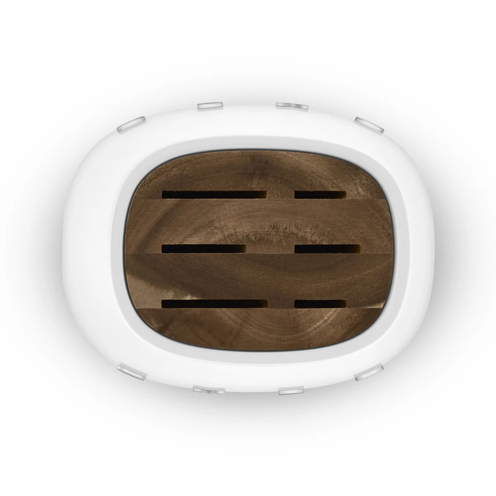Smeg sada 6 nožov v bloku KBSF02WH biela