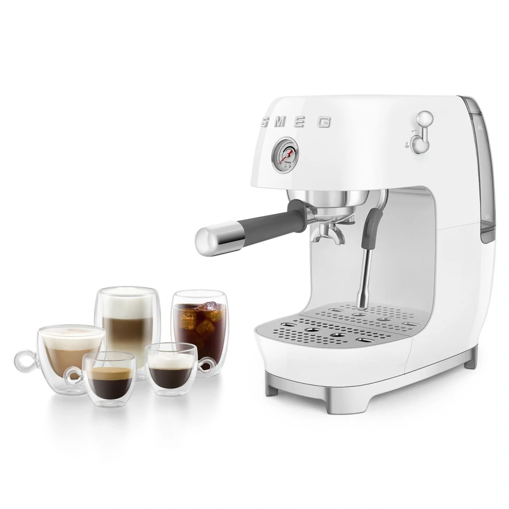 Espresso Kávovar Smeg ECF03WHEU biela