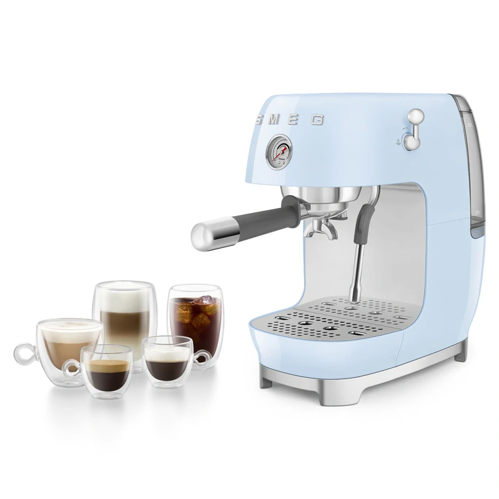 Espresso Kávovar Smeg ECF03PGEU pastel zelená