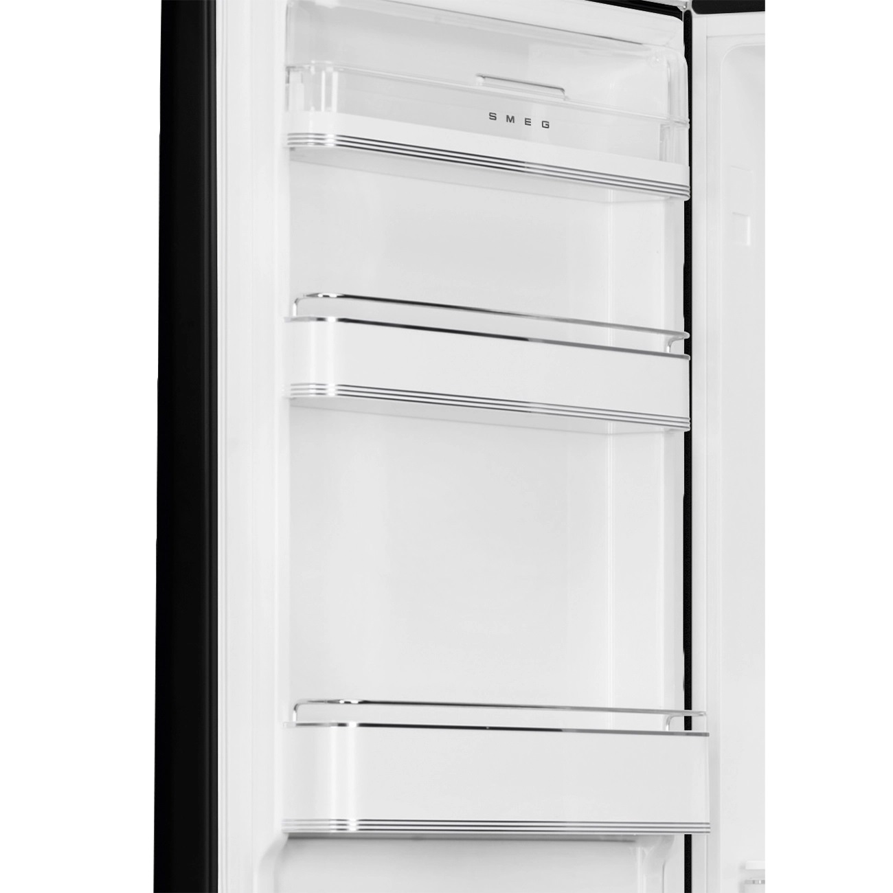 Kombinovaná chladnička s mrazničkou Smeg FAB32LBL5 čierna ľavý pánt