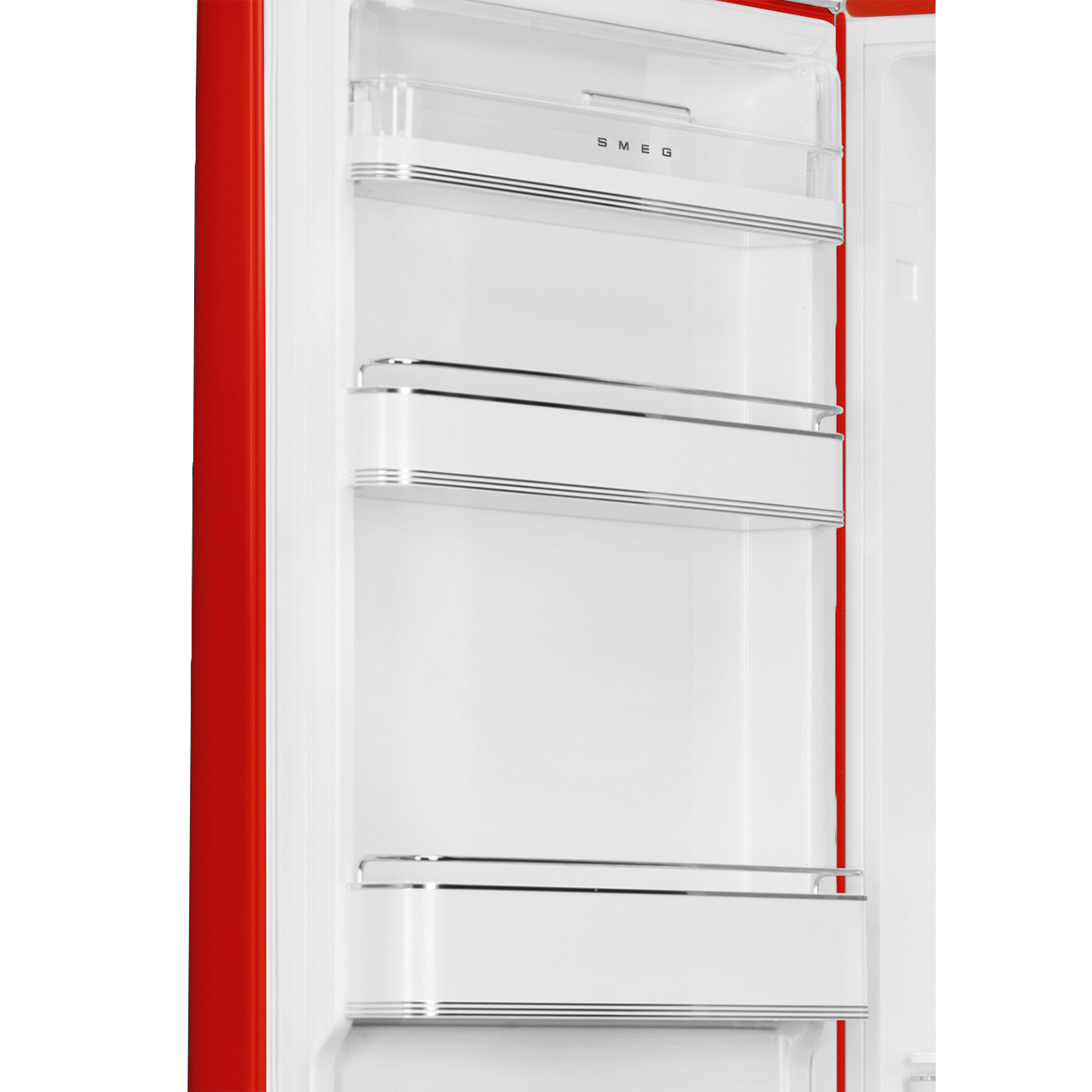 Kombinovaná chladnička s mrazničkou Smeg FAB32LRD5 červená ľavý pánt