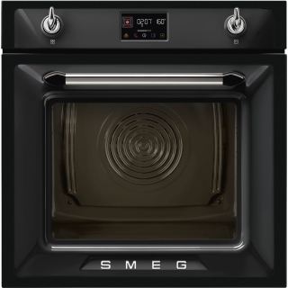 Vstavaná rúra Smeg Victoria Galileo Pyro steam SOP6902S2PN čierna 