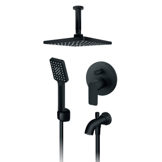 Sprchový set pod omietku Rosan S2 231703B čierna