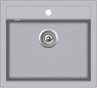 Aquasanita Quadro 565 hliníková metalíza