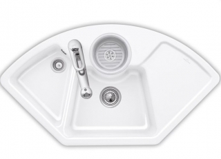Villeroy & Boch Solo Corner 1075.20R biela