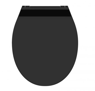 Schütte Slim Black | Duroplast, Soft Close