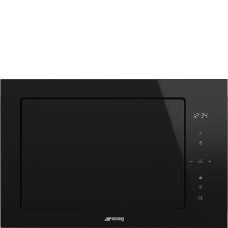 Vstavaná mikrovlnná rúra Smeg Dolce Stil Novo FMI625CN čierna