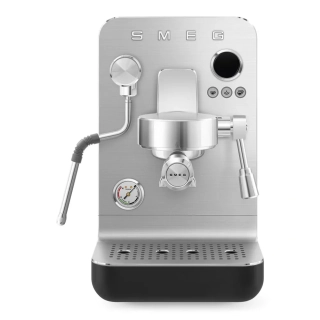 Minipro espresso kávovar Smeg EMC02BLMEU matná čierna