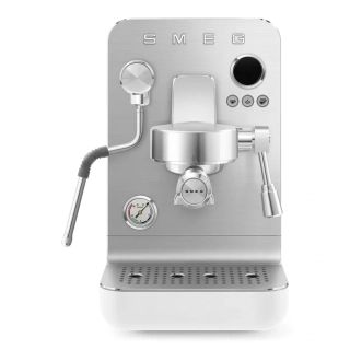 Minipro espresso kávovar Smeg EMC02WHMEU matná biela