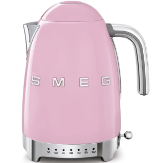 Rýchlovarná kanvica Smeg KLF04PKEU s variabilnou teplotou ružová