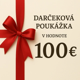 Darčeková poukážka v hodnote 100 €