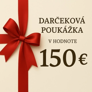 Darčeková poukážka v hodnote 150 €