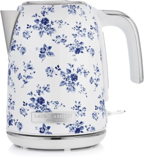 Laura Ashley rýchlovarná kanvica China Rose 1,7 l – kvetinová kanvica s retro dizajnom