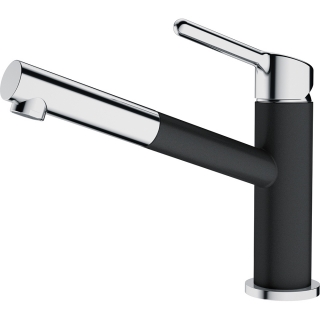 Franke FC 3055 ORBIT S vyťahovacou koncovkou Chrom/Fragranit Onyx