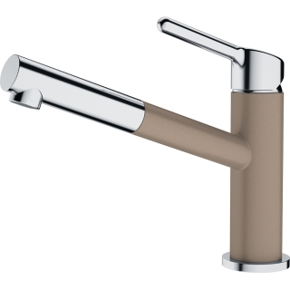 Franke FC 3055 ORBIT S vyťahovacou koncovkou Chrom/Fragranit Kašmír